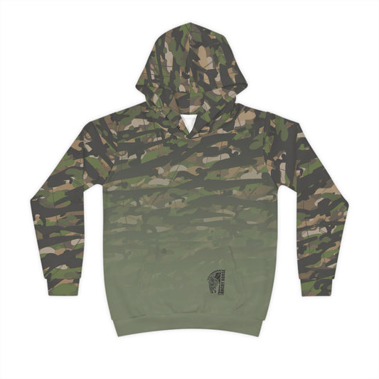 Angry Horse Woodland Tiger Children's Hoodie