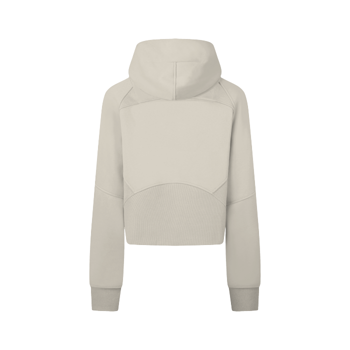 Angry Horse Cropped Zip-Through Hoodie Long