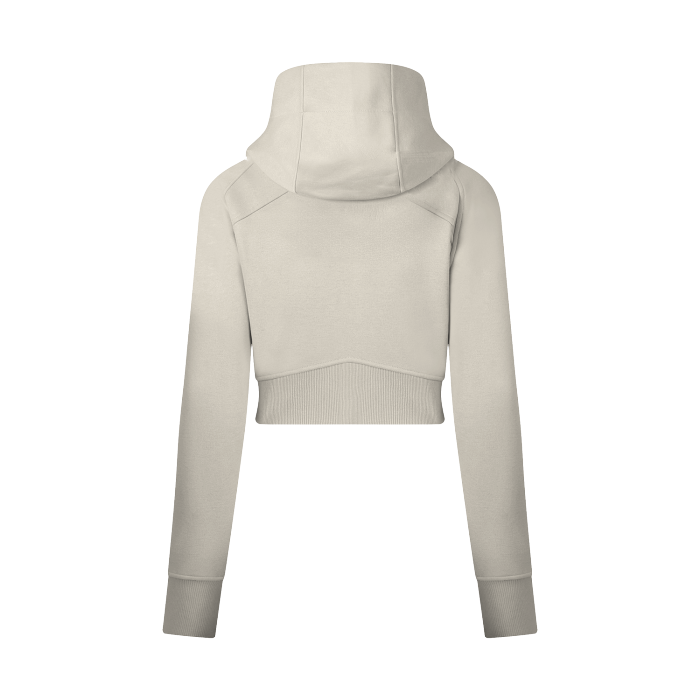 Cropped Zip-Through Hoodie #RP0005