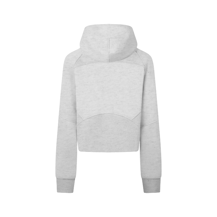 Angry Horse Cropped Zip-Through Hoodie Long