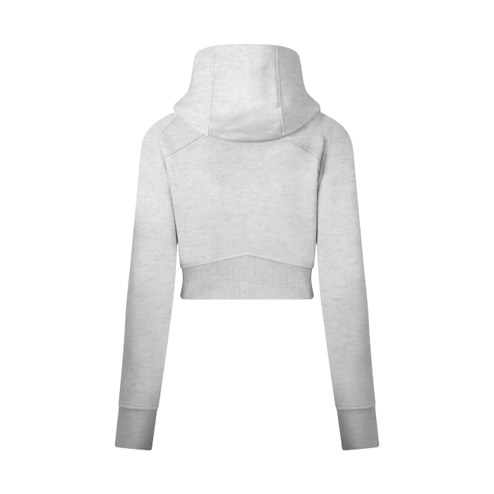 Cropped Zip-Through Hoodie #RP0005
