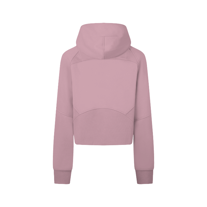Angry Horse Cropped Zip-Through Hoodie Long