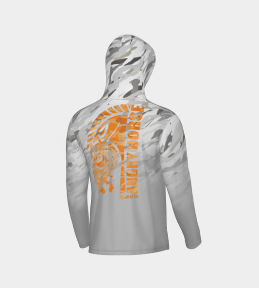 Storm Shadow Orange Performance Hoodie
