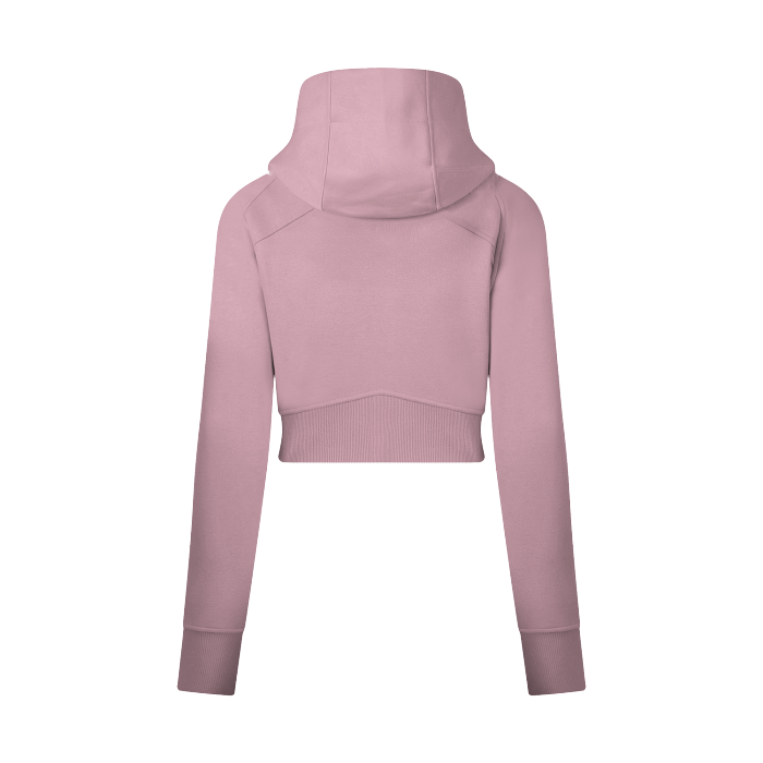 Cropped Zip-Through Hoodie #RP0005